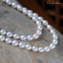 BIG, LONG and Very Beautiful Jumbo White Freshwater Pearls - OutOfAsia
